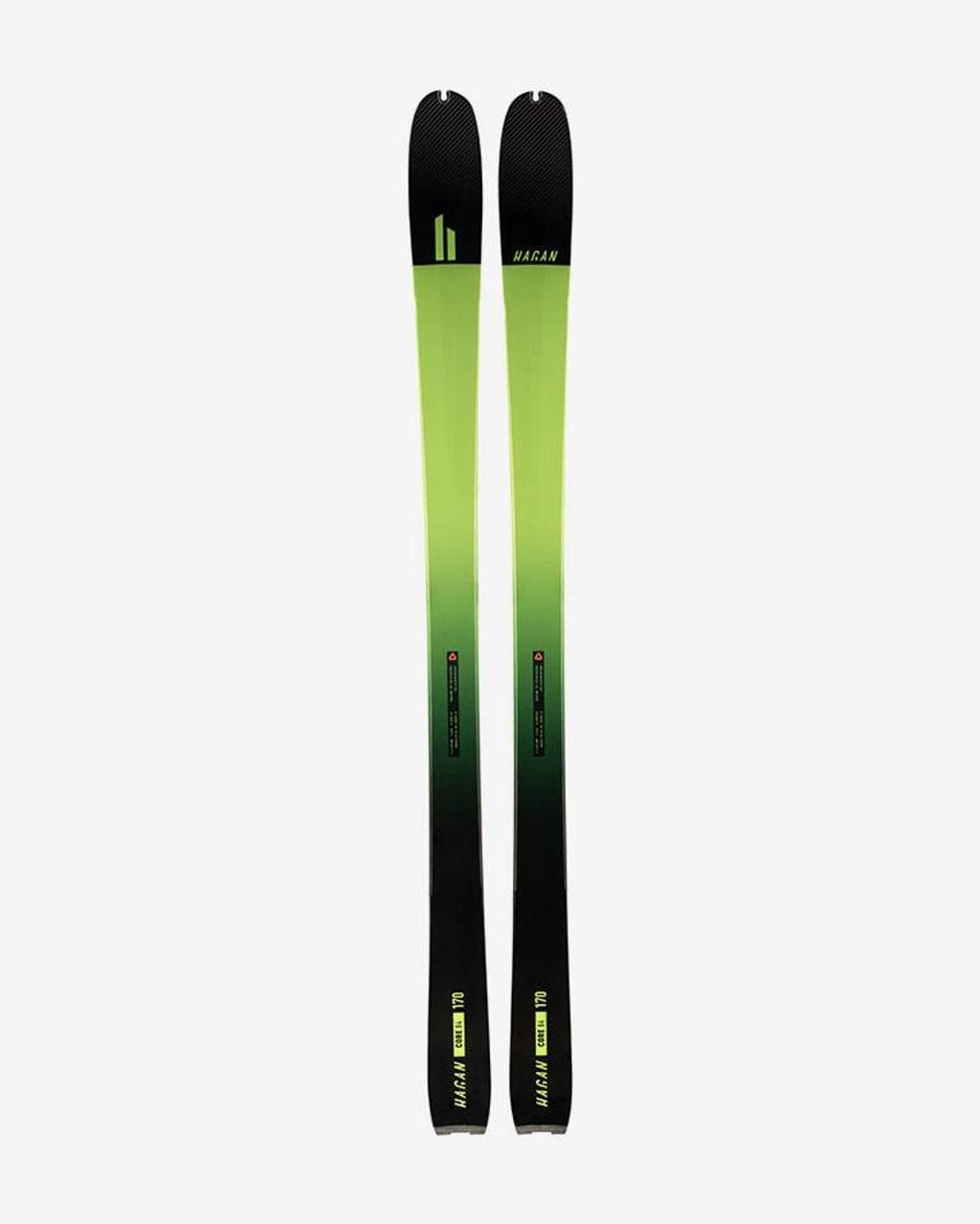Skis Hagan Core 84 noir vert - 162